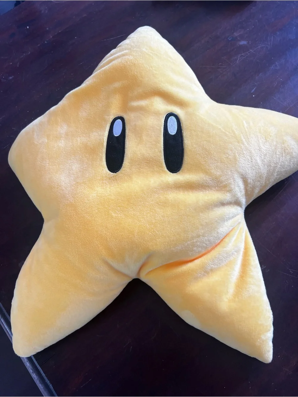 Super Mario Nintendo World Japan Star Question Block Reversible Plush Cushio